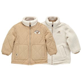 키즈 TREE 리버서블 덤블 퀼팅 점퍼 NK9DC4301U-BEIGE P2311 양면점퍼