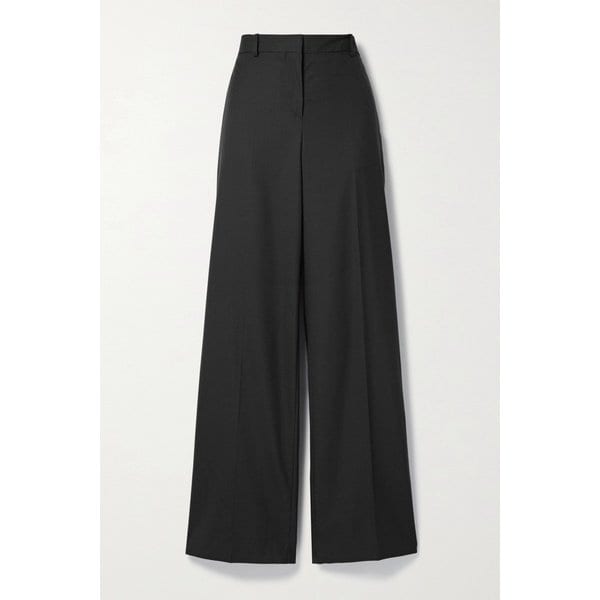 부푸스 울 스트레이트 팬츠 블랙 1647597310138797