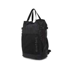 일본 몽벨 백팩 Montbell 2Way Packable Backpack Tote Bag 블랙 4.8 gal 18 L 1441570