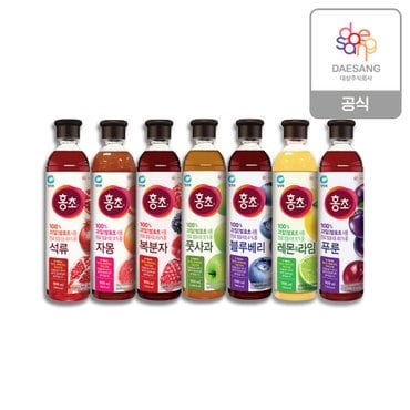 청정원 홍초 7종 900ml x 2개 골라담기