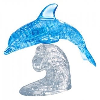  DIY 크리스탈 입체 퍼즐 돌고래 블루 95조각
