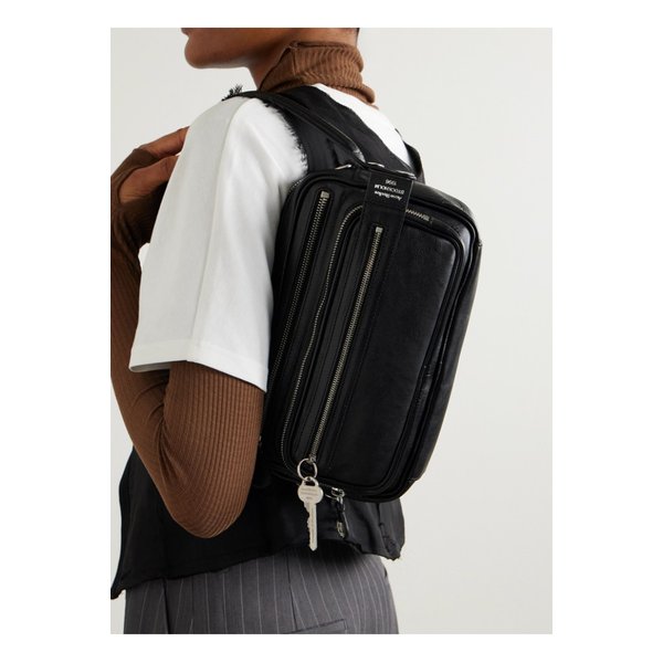 카메레로 파티 텍스처 가죽 숄더백 1647597350072906