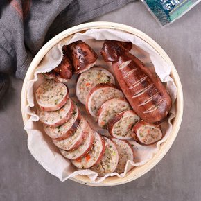 Fresh 속초 전통 순대 수제 오징어순대 슬라이스 500g