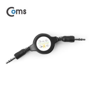 [BB378] Coms 스테레오 자동감김 케이블(M/M) 75cm, Black