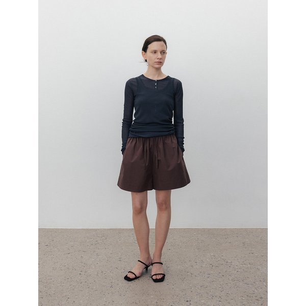 Linen viscose ribbed sleeveless_Shadow