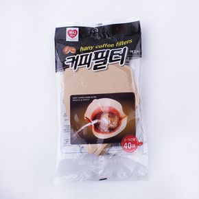 커피필터 여과지 2-5인용 006 커피 거름종이 드리퍼