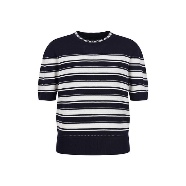 스트라이프 반팔 니트_DK5MP659