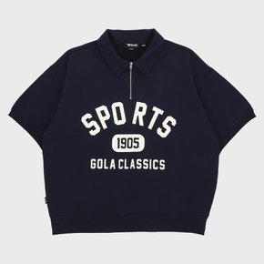 CLASSIC COLLAR SWEATSHIRTS [NAVY]