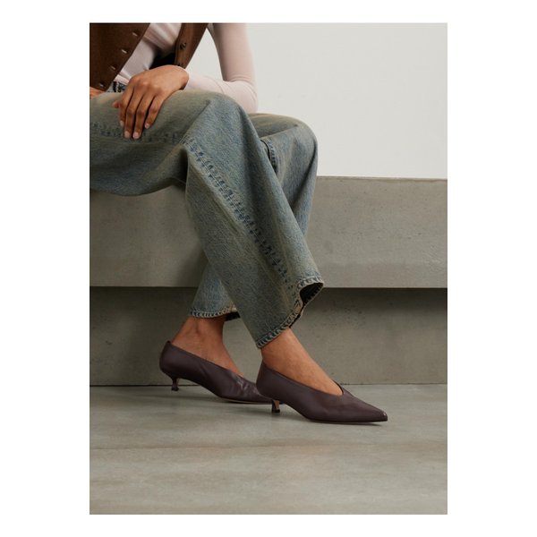 에이디 클라라 가죽 펌프스 초콜릿 1647597351811159