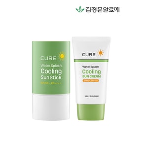 큐어 쿨링선스틱+쿨링선크림40ml_P360621006