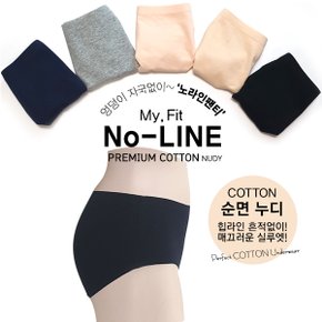 여성용 노라인 누디팬티 면팬티 면누디팬티_P301555779