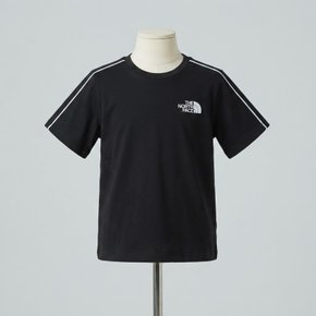 노스페이스 키즈 키즈 올트레인 반팔 티 BLACK NT7US10S