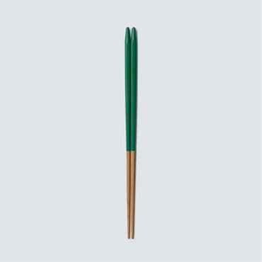 사브르 야마치쿠 호소케즈리 대나무 젓가락 23cm 그린