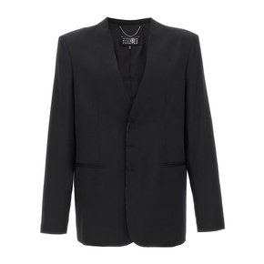 [해외배송] 24FW MM6 메종마르지엘라 수트 자켓 SH0BN0007M35153900 Black