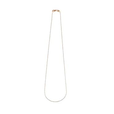 페르테 루메 로즈화이트 네클리스 38cm, Lume Rose&White Necklace 38cm, 14k rose gold, white gold