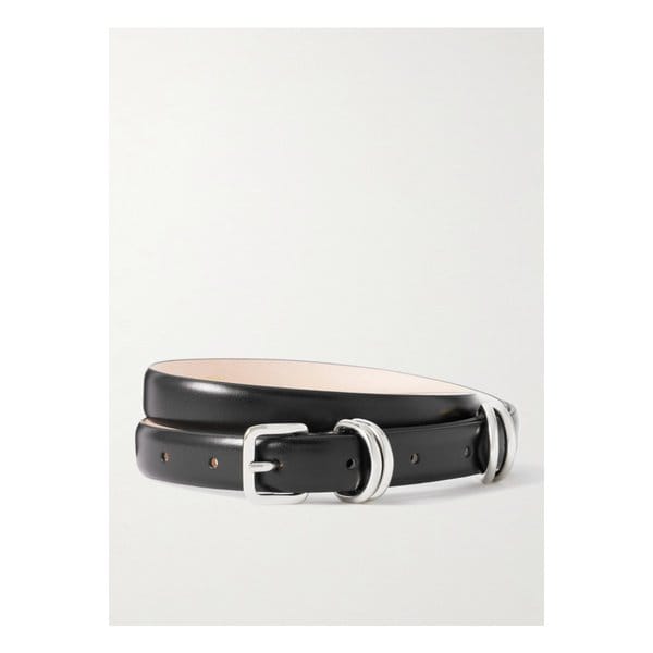디앙슈 콘스탄스 가죽 웨이스트 벨트 블랙 46376663162855182