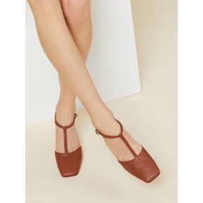 T-square Pumps_Brown