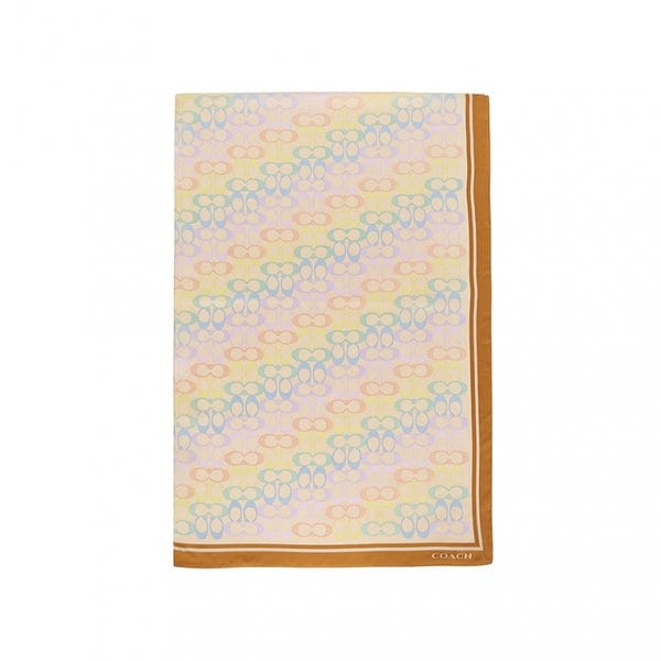 [부산점] 시그니처 레인보우 여성 실크 스카프 CDL33 L38