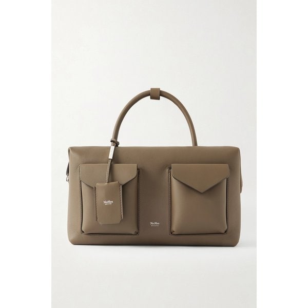 텍스처드 가죽 토트백 46376663162954418