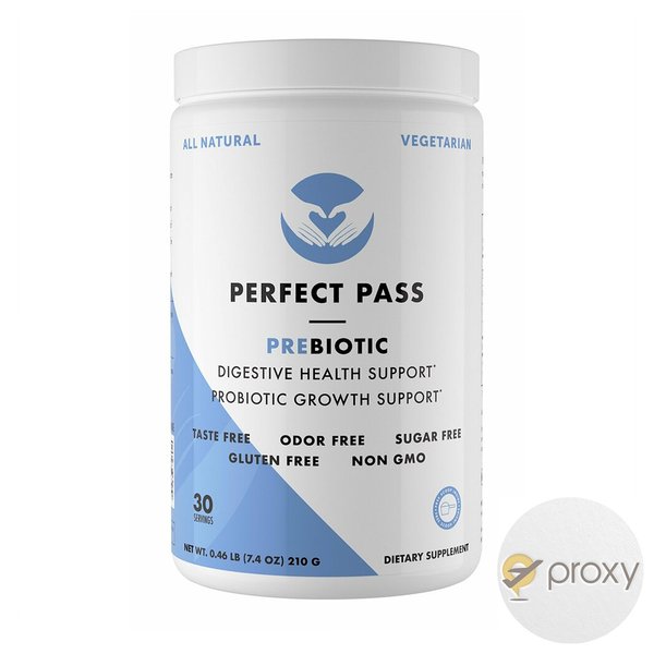 [해외직구]퍼펙트패스 프리바이오틱 파우더 베지테리언 210g/ Perfect Pass Prebiotic Powder 7.4oz ...