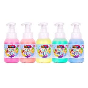 키즈맘아트 미술놀이 뭉게구름 거품물감 300ml x 5색 세트 (S11528768)