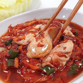 통영 굴 무침 300g 통영 생굴 무침 생 굴겉절이 양념굴 무침 일주일반찬 노인 반찬 거리 어르신반찬