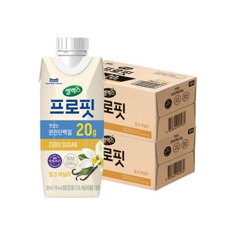 셀렉스 프로핏 완전단백질 밀크바닐라 250ML 36팩