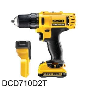 디월트 충전드릴 DCD710D2T (10.8V)-2.0Ah 전동드릴