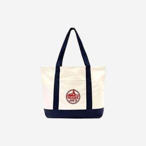 트레이더 조 캔버스 토트백 네이비 Trader Joe`s Canvas Tote Bag Navy