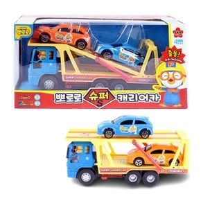 T 뽀로로 슈퍼캐리어카 차량운반차 무배[35861841]
