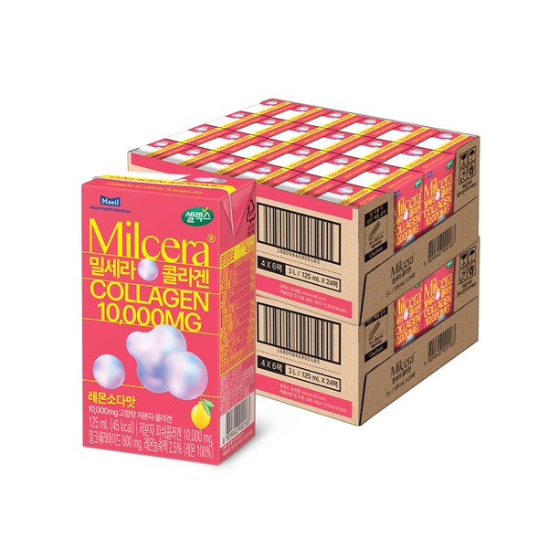 [본사직영] 밀세라 콜라겐 드링크 2박스(125mlX48팩)/에스테틱 드링크