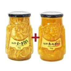 제주 레몬차 1kg+한라봉차 1kg