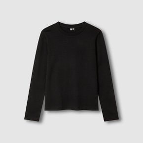 여 헤비 코튼 긴팔 티셔츠 J115401002099