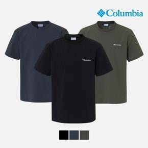 얇고 가벼운 스판 우븐 반팔 티셔츠 (C62-YUD603)