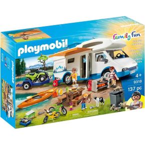 일본 플레이모빌 자동차 Playmobil 9318 Camping Mega Set 1708931