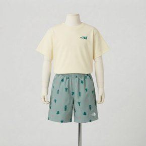 노스페이스 키즈 키즈 브리즈웨이 세트 LIGHT_YELLOW NT7US11U