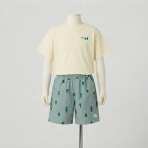 노스페이스 키즈 키즈 브리즈웨이 세트 LIGHT_YELLOW NT7US11U