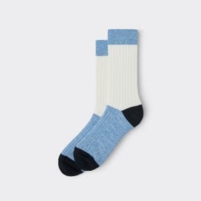 White Block Socks CALAX26103WHX