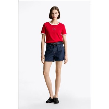 타미힐피거 T22F3NPQ090WT1 레귤러핏 데님 쇼츠