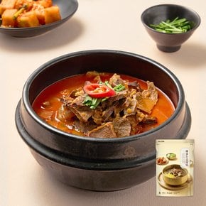 얼큰한 돼지국밥 500g 3팩 해장국 맛집 푸짐한 고기 밀키트 캠핑 간편조리