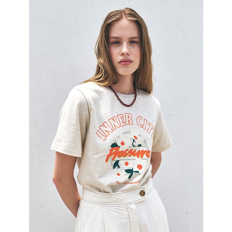 ★MOHAN★ RTR FLOWER WAPPEN HALF SLEEVE TOP _3COLORS RTR FLOWER WAPPEN HALF SLEEVE TOP_3COLORS - SSG.COM