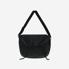 유니클로 U 드로우스트링 숄더백 블랙 Uniqlo U Drawstring Shoulder Bag Black