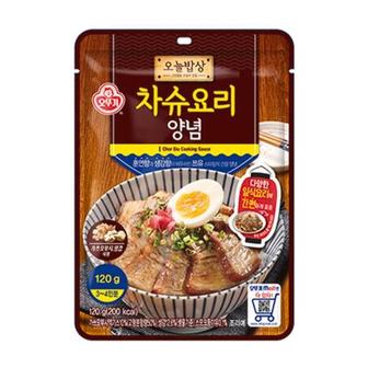  오뚜기 오늘밥상 차슈요리양념 120g 5개