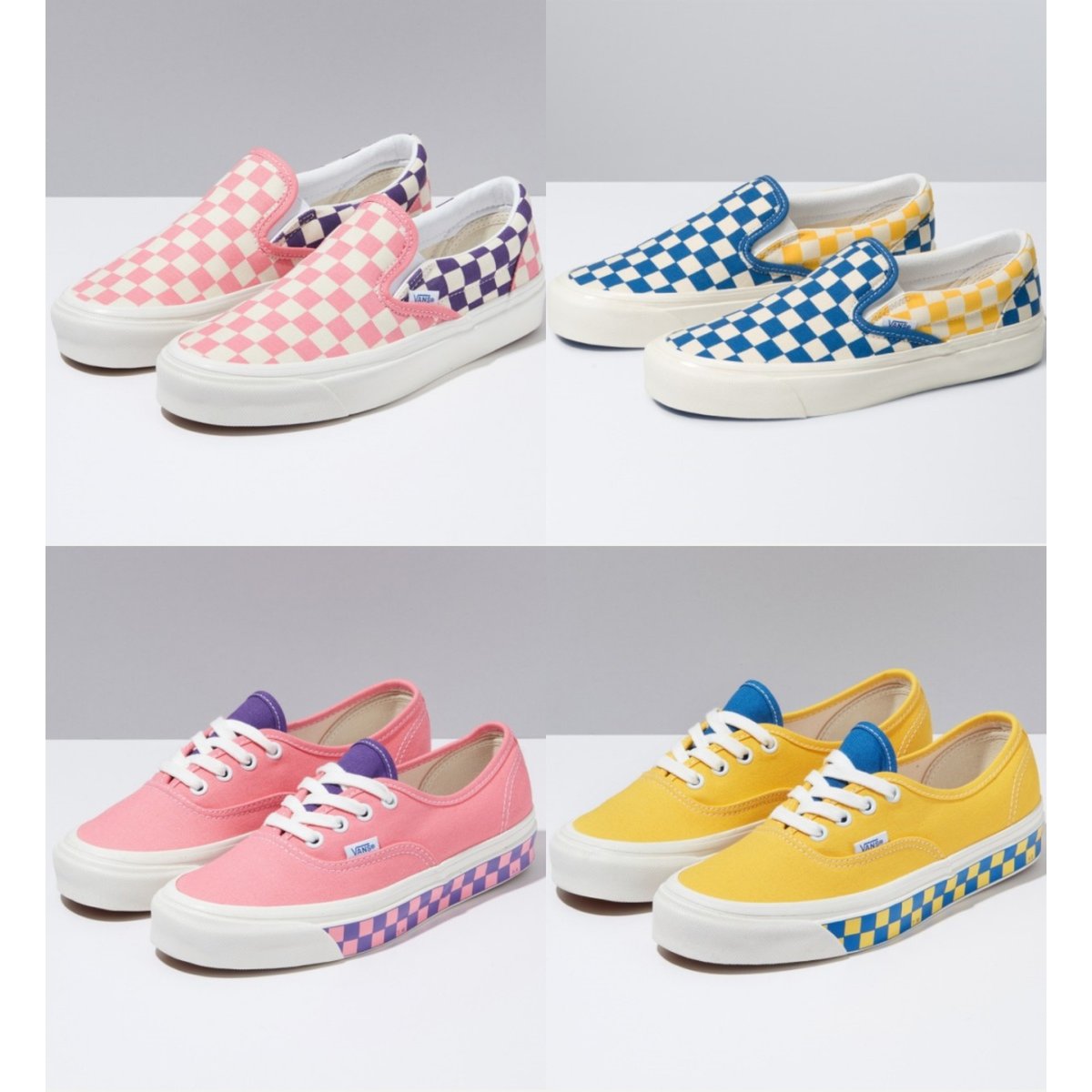 반스 VANS 애너하임 클래식 체커보드 Slip-on 슬립온 98 DX 애너하임 Authentic 어센틱 44 DX 4종 택1 /  VN0A3JEX46A VN0A3JEX45U VN0A54F241K VN0A54F241O, 신세계적 쇼핑포털 SSG.COM