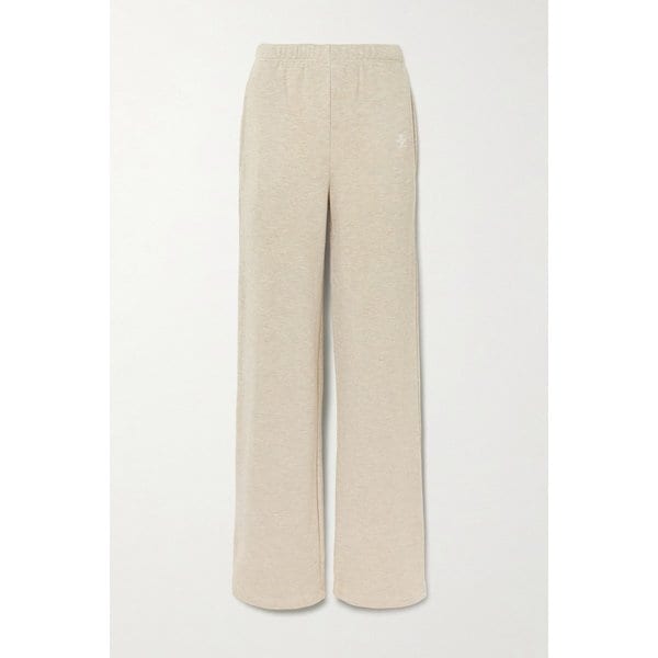 에턴 자수 프렌치 코튼 블렌드 테리 와이드 스웨트팬츠 46376663162987662