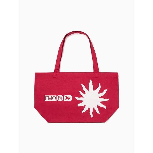 번 스탬프 토트백 [레드]