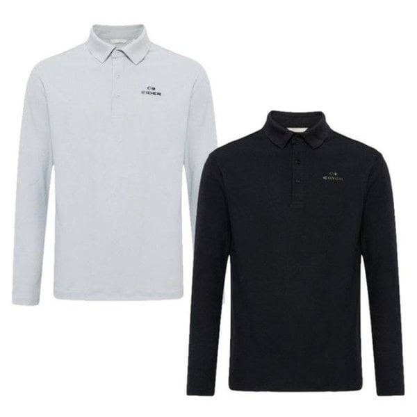 [부산점] 자카드 U 남성 긴팔 폴로 티셔츠 DMU25211