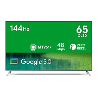 더함 [로그인3%할인+카드혜택] 더함 스마트 65 QLED 144Hz 돌비 AI 구글3.0 게이밍