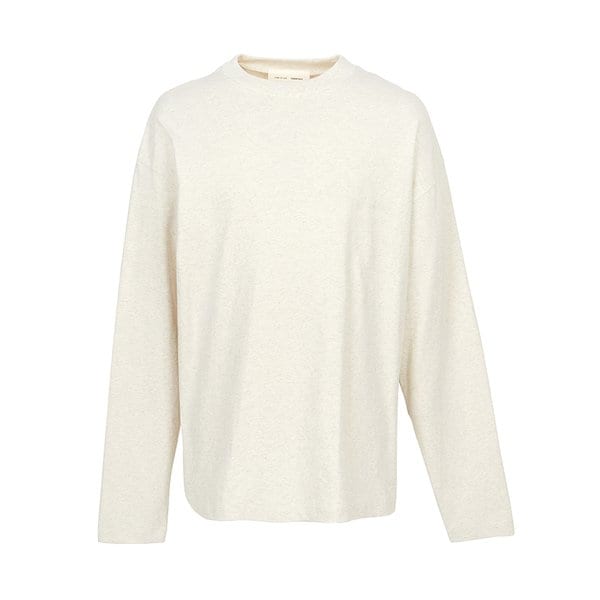 [부산점] 에센셜 남성 긴팔티셔츠 125HO254202F OATMEAL HEATHER