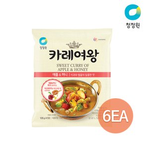 카레여왕 애플&허니 108g x 6개